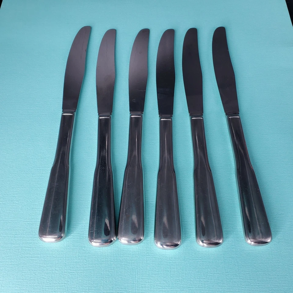  Juego de 6 cuchillos de amistad de acero inoxidable Oneida Foto 1 de 1