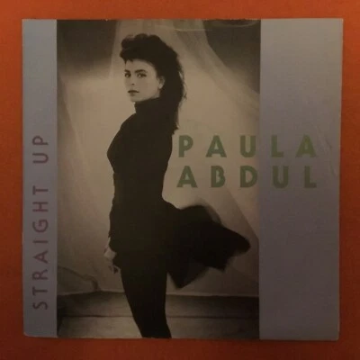 Paula Abdul- Straight Up (2 versions)- Siren Records 7” 1989 - Image 1 of 4