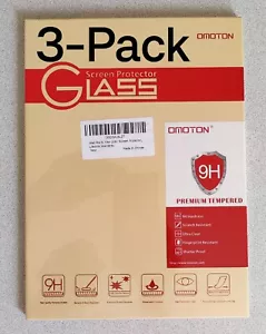 3Pack Premium Tempered Glass Screen Protector for Apple iPad Pro 9.7, Air 2, Air - Picture 1 of 5