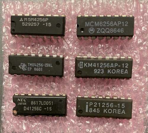 Composant électronique P21256-15 - RAM Dynamique 256K X 1 DIP16 - Neuf