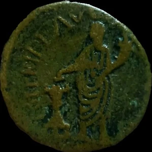 Judea, Caesarea Maritima. Trajan. AD 98-117. Æ 26. Roman Empire.  Rare - Picture 1 of 2