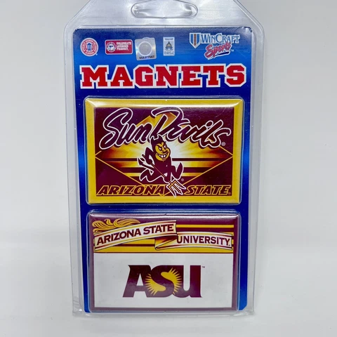 WinCraft Arizona State Sun Devils 2.5'' x 3.5'' Fridge Magnet - New Cover