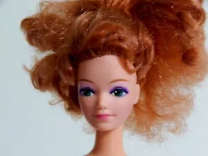 1985 Nude MIDGE Diva Barbie Rockers Puppe rot lockiges Haar Nude Twist Turn für OOAK - Bild 1 von 6
