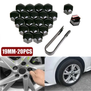 20Pcs 19mm Car Wheel Lug Nut Cover Bolt Protector Hub Screw Cap Trims Universal - Picture 1 of 17