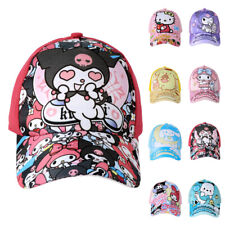 HelloKitty Kuromi Baseball Cap Kids Girls Sport Trucker Hat Sun Hats Adjustable