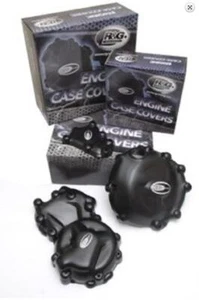 R&G Engine Case Cover Kit (2pc) (RHS + LHS) Aprilia Dorsoduro 1200 2011 to 2013 - Picture 1 of 1