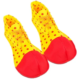Scarpe Da Clown Uomo Festa Di Halloween Costume Cosplay Per Pagliaccio - Foto 1 di 12