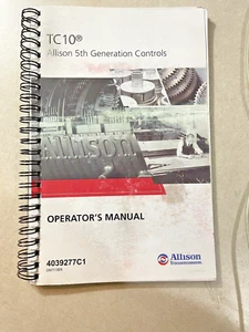 TC10 ALLISON 5º. MANUAL DE OPERADOR CONTROLES DE GENERACIÓN - Imagen 1 de 12