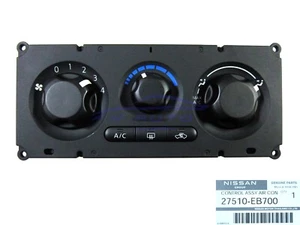 GENUINE CONTROL ASSY AIR CON FOR NISSAN NAVARA D40 FRONTIER 2005-2014 THAI-BUILT - Picture 1 of 6