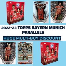2022-23 Topps FC Bayern Munich Team Set PARALLELS - Pick Your Card