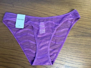 Bikini Calvin Klein taglia (X-SMALL) IN PIZZO ALLOVER QD3972-510 nuovo con etichette - Foto 1 di 5