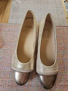 Ladies Gabor Shoes 62 212 Uk G 4 Rose Gold Patent - Picture 1 of 10