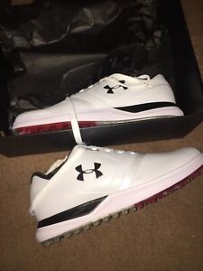 New New Under Armour  Size 9.5 E Wide  Wide SL Golf Shoes Black