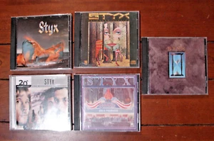 5 CD Styx Die große Illusion Tagundnachtgleiche Paradies Theater Best Of Edge of Century - Bild 1 von 2