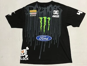 KEN BLOCK 43 OFFICIAL MONSTER FORD T SHIRT SIZE XL RACING RALLY 2 SIDED VINTAGE - Picture 1 of 5