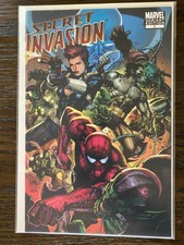 Secret Invasion 7 Yu Variant Cover Marvel Comics Disney+ 2008