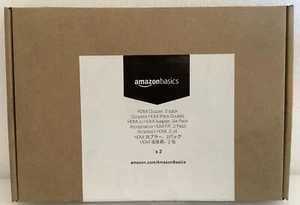 Amazon Basics HDMI Coupler, 2-pack - Picture 1 of 2