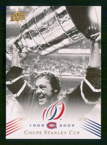 YVAN COURNOYER 2008-09 UPPER DECK MONTREAL CANADIENS CENTENNIAL NO 197      5629