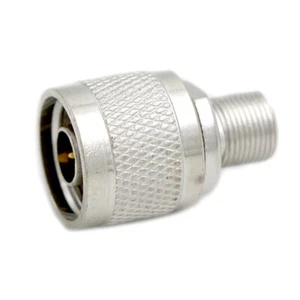 1pcs N-F type N fiche mâle à F prise femelle adaptateur de connecteur R-tz - Photo 1/6