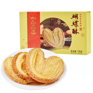 Xinghualou Hudiesu Palmier Butterfly Cookies Cakes Biscuits Party Snacks~ 杏花楼蝴蝶酥 - Picture 1 of 5