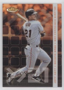 2002 Topps Finest Refractor /499 Jeff Kent #5