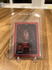 2022 Stranger Things 4 Zerocool EDDIE Red Metal; /250 Billy Butcher 🔥🔥🔥🥵