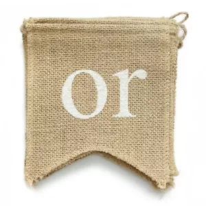 Boy Or Girl Rustic Burlap Banners For Baby Shower Or Gender Reveal Party Decorat - Picture 1 of 3