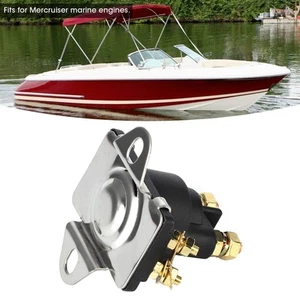 12V Starter Tilt Trim Pump Relay Solenoid 89-96158T Fit For MerCruiser Marine - Picture 1 of 8