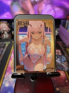 Carta in metallo storia della dea anime serializzata Waifu Zero due - Foto 1 di 3