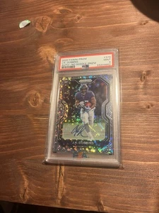 2020 Panini Prizm JK Dobbins no huddle Rookie Card 9 Psa - Picture 1 of 4