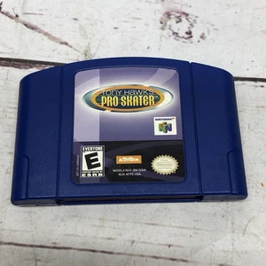 Tony Hawk's Pro Skater 64 Nintendo 64 N64 Authentic Cleaned Tested OEM - Picture 1 of 4