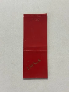 L M Smith Nuevo Gladstone Hotel Casper Wyoming Vintage Matchbook Cubierta 451B - Imagen 1 de 2