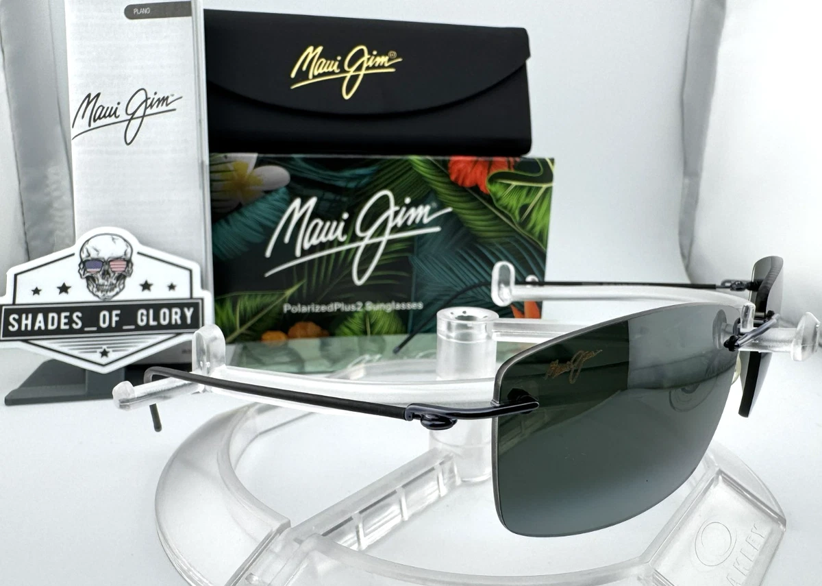 Maui Jim Makaha Polarized Rimless Sunglasses – Readers With 1.5 Add Power, Tortoise Frame | UV Protection & Sporty Style - View #6