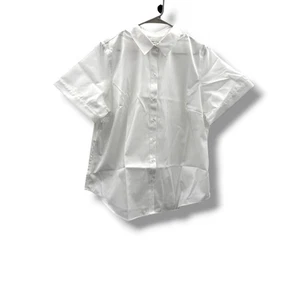 Coldwater Creek NWT White Button Shirt Women's 18W Office Casual Blouse - Picture 1 of 6