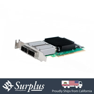 Mellanox CX516A Dual Port 100GbE QSFP28 ConnectX-5 NIC PCIe x16 Adapter - Low - Image 1 of 3