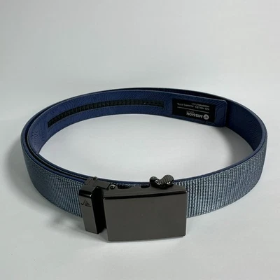 Ремень миссии мужской 40 мм синий нейлон лямки Gunmetal пряжка перевозчик храповик - Изображение 1 из 4