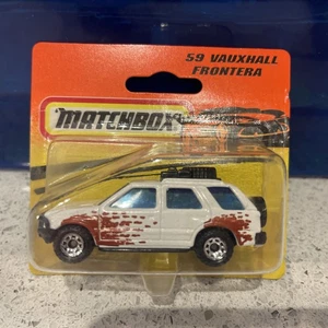 Matchbox MB 59 - Vauxhall Frontera - weiß - neu - Bild 1 von 4