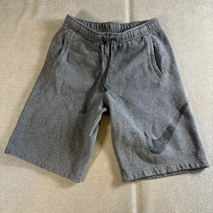 Nike Gr. ST 3 Taschen, Gummibund mit Bindeband grau Sweatshirt Material - Bild 1 von 6