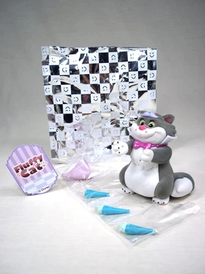 MINISO Disney Gato Esponjoso Caja Ciega Suave Lucifer Flocado Figura Cenicienta Foto 1 de 4
