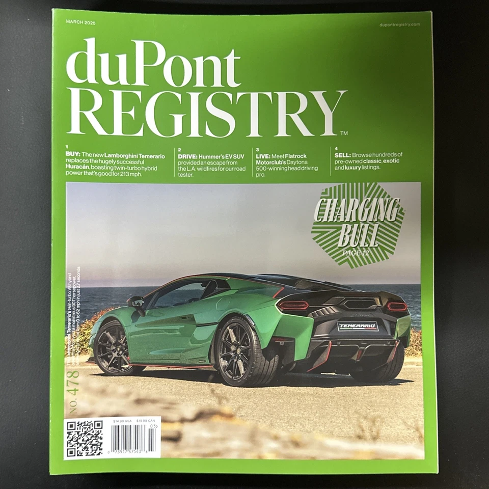 DuPont Registry Magazine March 2025 Issue No 478 - Image 1 of 1