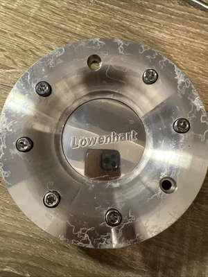 Tapacubos centrales de aluminio para ruedas LOWENHART # C0A42E tapacubos de rueda personalizados Foto 1 de 4