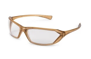 Gateway Metro Caramel Clear Lenses Safety Glasses Ballistic Rated Z87+ - Picture 1 of 3