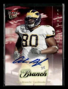 2007 Ultra #222 Alan Branch Rookie Autographs #/199 - Picture 1 of 2