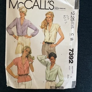 Blusa Pullover Plisada Vintage McCalls 7392 NUEVA Talla 8 - Imagen 1 de 6