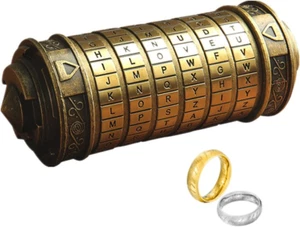 Da Vinci Code Mini Cryptex per Natale, San Valentino, I Regali Di Compleanno Più - Foto 1 di 12