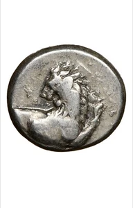 Thracian Chersonesus 4th Century BC AR Hemidrachm Lion NGC CH VF - Picture 1 of 4