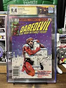 Daredevil 182 Cgc 9.4 Signed & Sketch By Frank Miller Newsstand - Picture 1 of 4