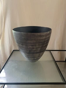 Large Cup Form Bowl or Vase By Rina Menardi 12” Italy W/Defect - Picture 1 of 23