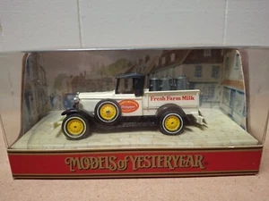 Matchbox Models of Yesteryear Y35 1930 Model A Ford Fresh Milk 1:48 Vintage New - Picture 1 of 5