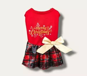 Dog Dress Merry Christmas ๐ - Picture 1 of 3